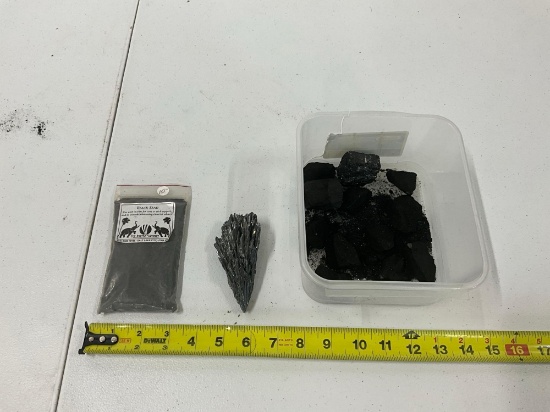 Black Sand , Rock, Coal