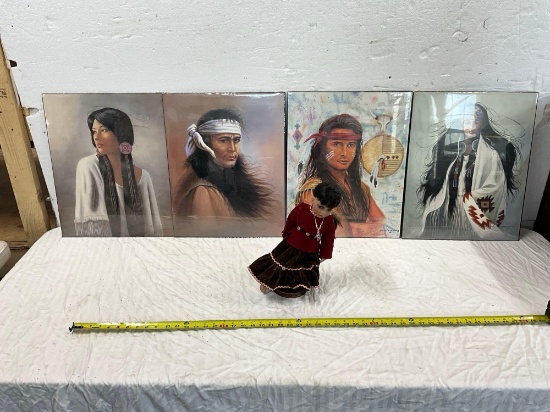 Native American Pictures, Doll