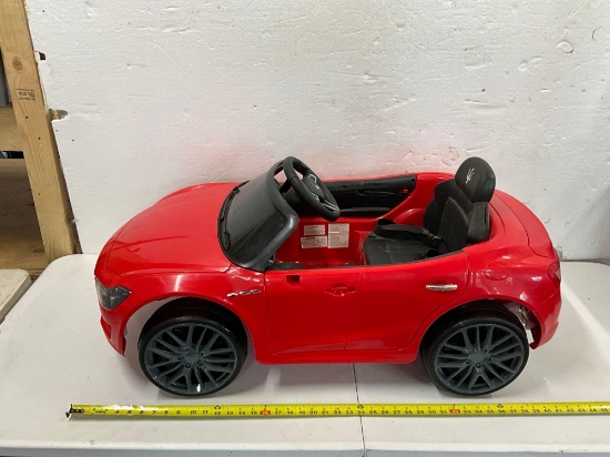 Red Sports Car Power Wheels