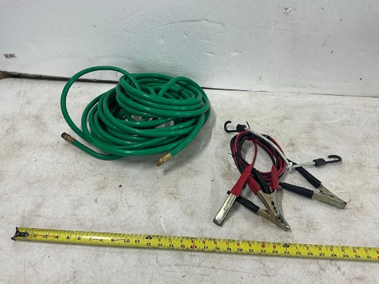 Air Hose, Booster Cables