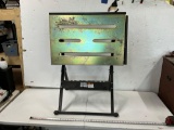 Chicago Electric Adjustable Steel Welding Table