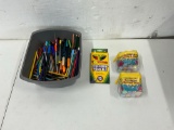 Chalk, Colored Pencils, Markers