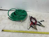 Air Hose, Booster Cables