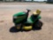 2019 John Deere 100 Series 17.5 hp Engine Riding Mower