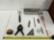 Tape Measure, Clamp, Tools