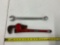 Proto 1-1/8in Wrench , 18in Pipe Wrench