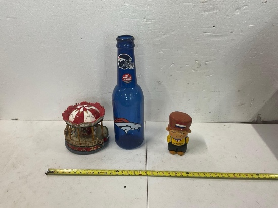 Broncos Bottle Coin Jar, Collectables