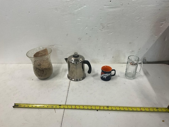 Coffee Pot, Glasses