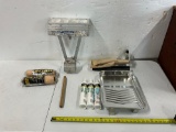 Ladder Stabilizer, Paint Rollers, Pan , Chalking