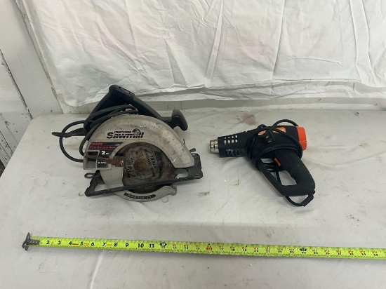 Circular Saw, Heat Gun