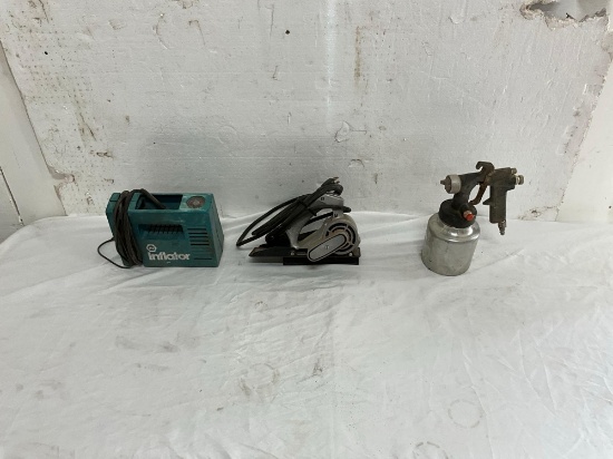 Plainer, Compressor, Spray Gun