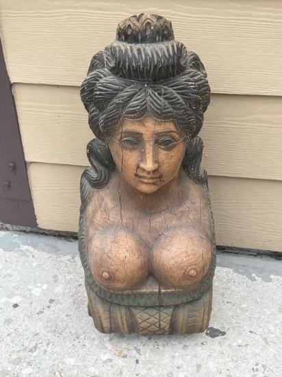 Decorative Foam Bust of a women