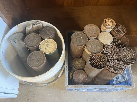 Welding Rods- vintage tins