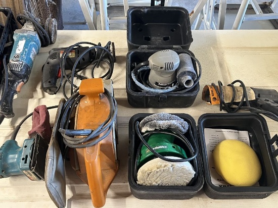 Corded Tools- grinders and sanders, etc