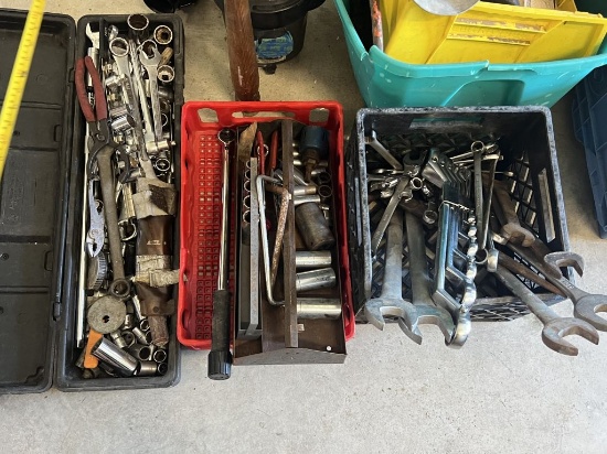 Grouping of Wrenches, Ratchets, etc