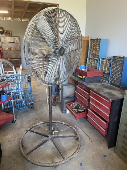 Huge garage standing fan