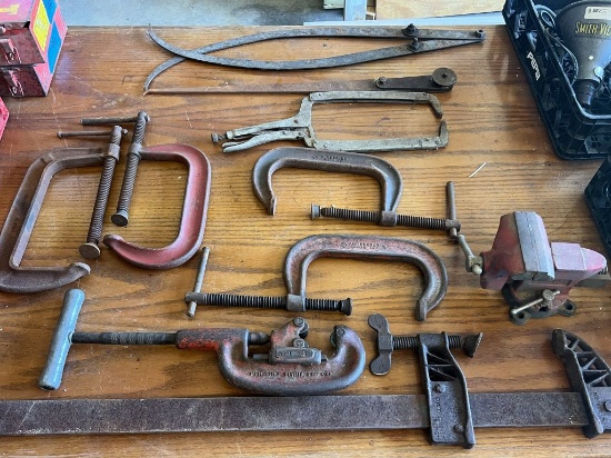 Grouping of Clamps, etc.