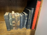 Antique leather books
