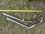 Motorcycle Exhaust pipes (2 parts)