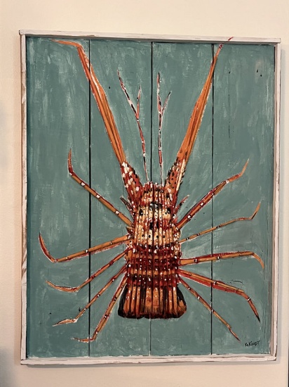 Kathleen Kindt Lobster Art