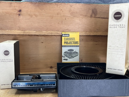 Kodak Carousel Slide Tray and Slack Loader