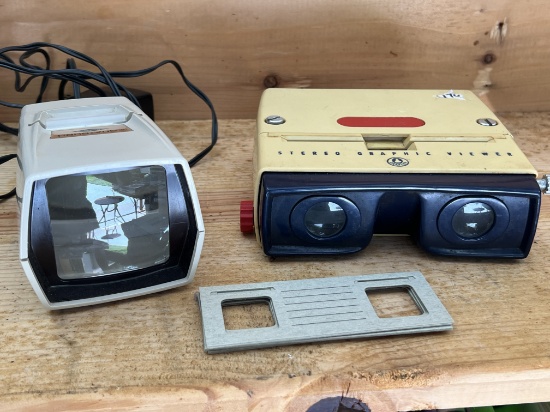 (2) Stereo Graphic Viewers