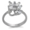 Marquise 1.80ct White Sapphire 6 Stone Ring