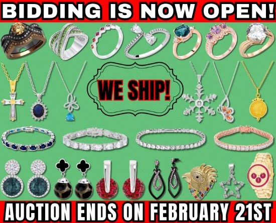 Diamond Adorned Jewelry, Gold Chains, & More!