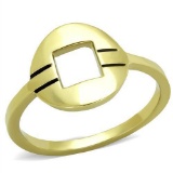 18k Gold Ip Open Token Ring