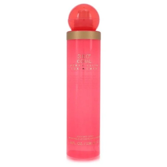 Perry Ellis 360 Coral Women's 8 Oz Body Mist