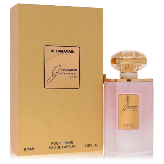 Al Haramain Junoon Rose Women's 2.5 Oz Spray