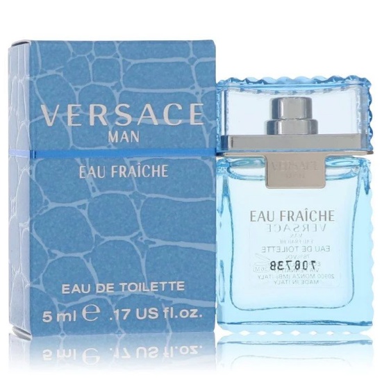 Versace Man Men's 0.17 Oz Mini Eau Fraiche