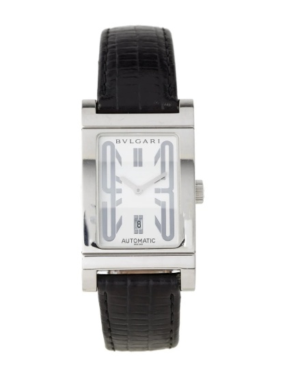 Bvlgari Rettangolo White Dial Quartz Women's 26mm