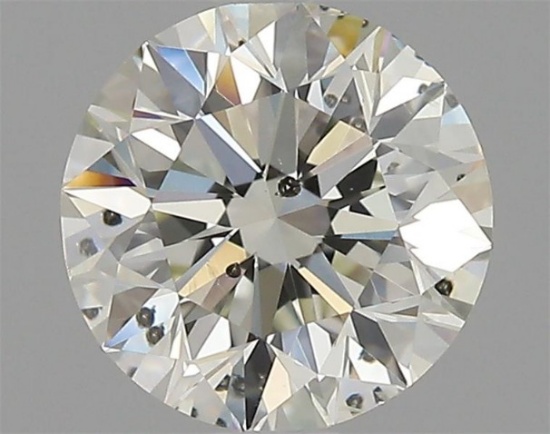 Gia Certified Round Cut 1.50ct Si2 Diamond