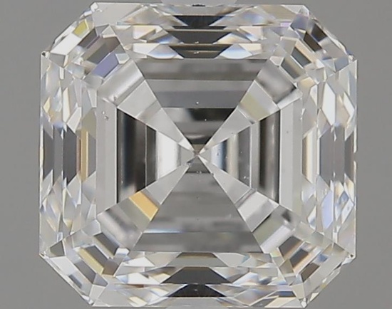 Gia Certified Asscher Cut 2.00ct Si1 Diamond