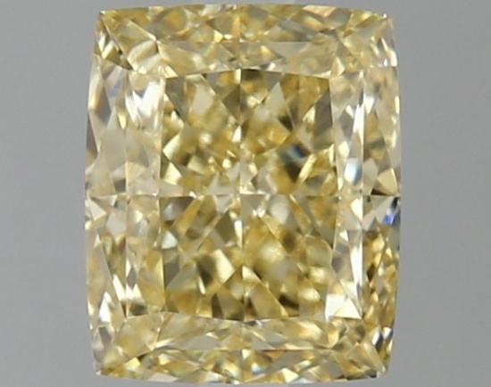 Fancy Yellow Cushion Cut 1.96ct Vs2 Lab Diamond