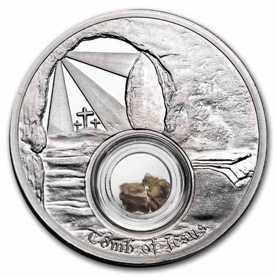 2024 Niue 1 Oz Silver $2 Tomb Of Jesus