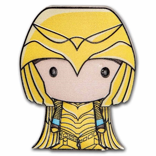 2021 Niue 1 Oz Silver Chibi Wonder Woman 1984 Prf