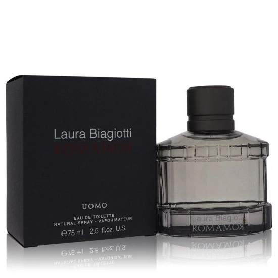 Laura Biagiotti Romamor Uomo Men's 2.5 Oz Spray