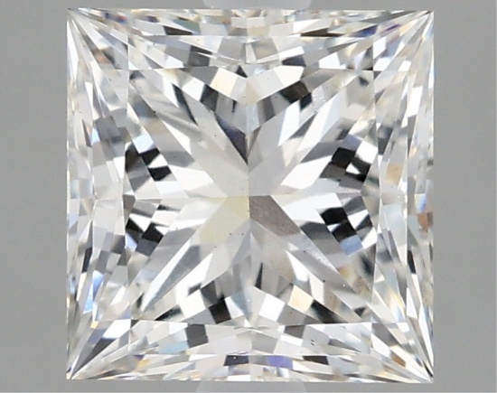 Igi Certified Princess Cut 2.59ct Vs1 Lab Diamond