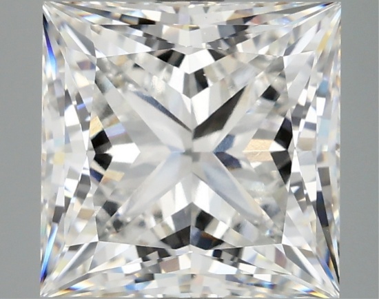 Igi Certified Princess Cut 5.04ct Vs2 Lab Diamond