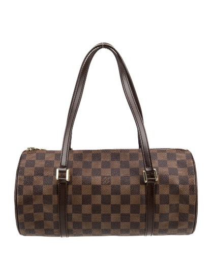 Louis Vuitton Ebene Papillon Mm Shloulder Bag