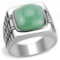 Stylish 13.20ct Jade Watch Strap Band Ring