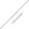 14k Wgold Figaro Chain Fancy Children's Bracelet