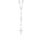 Sterling Silver Rosary Chain & Large Bead Necklace