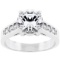 Stylish Round 2.60ct White Sapphire Eternity Ring