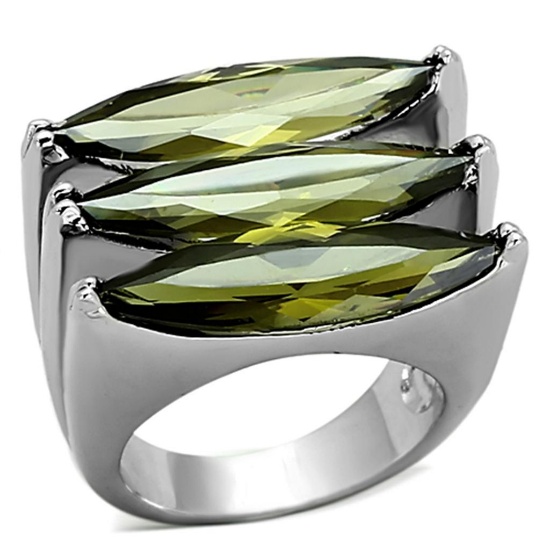 Precious 28.50ct Peridot Statement Ring
