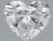 Gia Certified Heart Cut .50ct Si2 Diamond