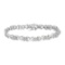 Brilliant 2.28ct Diamond X Link Bracelet