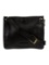 Gucci Logo Jac. Black Leather Snap Cls Shldr Bag